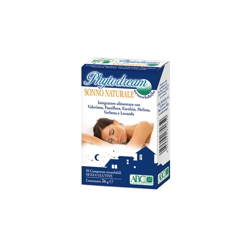 A. B. C. Trading Sonno Naturale Phytodream 30 Compresse Orosolubili