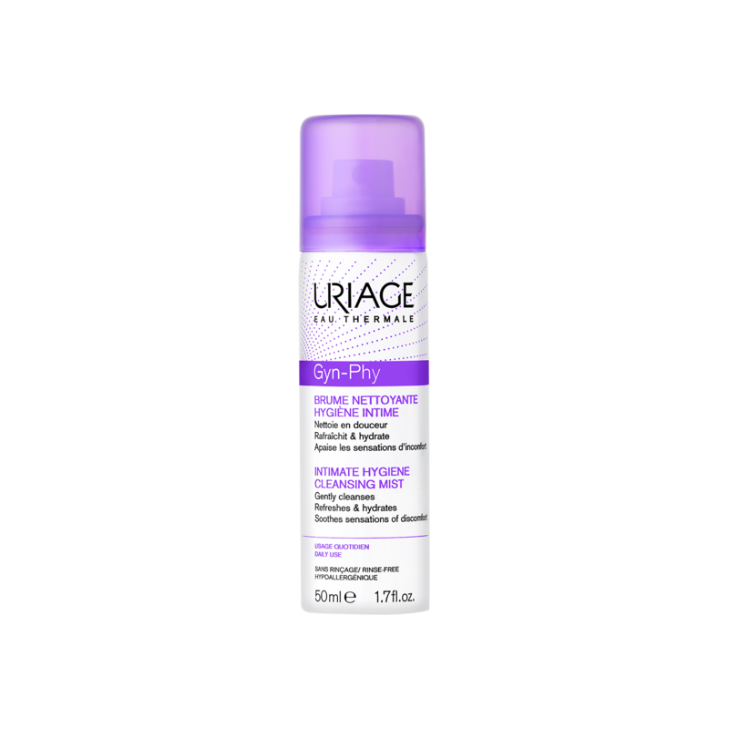 Uriage Laboratoires Dermatolog Gyn Phy Brume Nettoyante Bruma Detergente Intimo Spray 50 Ml