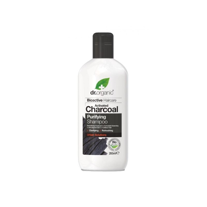 Optima Naturals Dr Organic Charcoal Carbone Attivo Shampoo 265 Ml