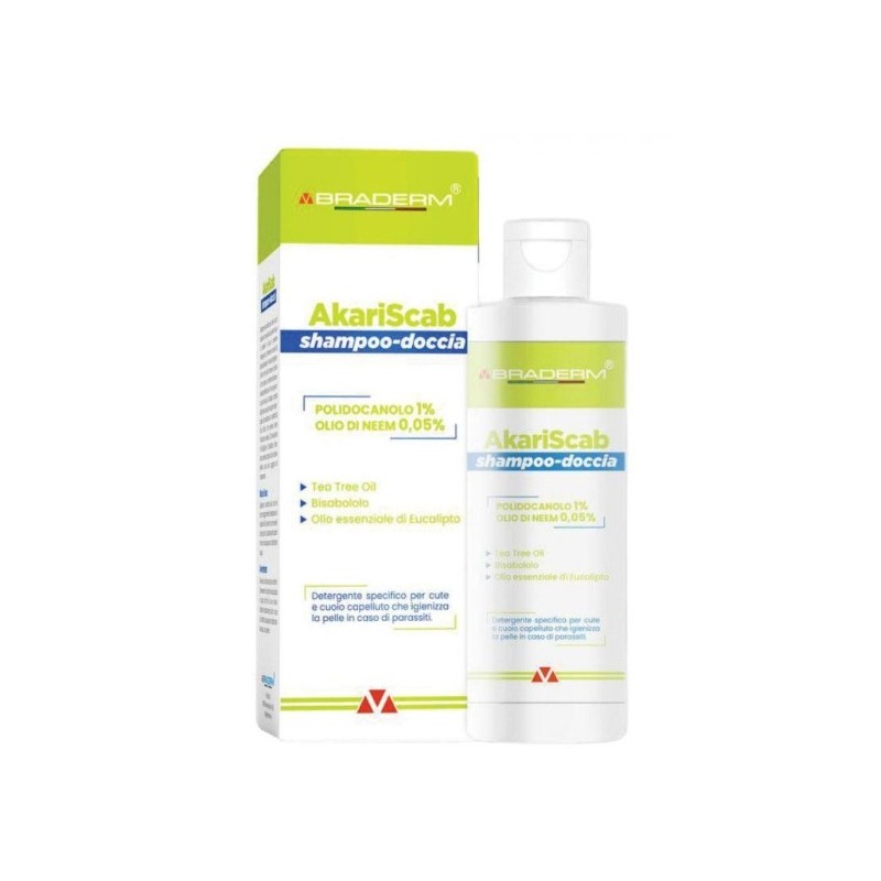 Akariscab Shampoo Doccia 150 Ml Braderm