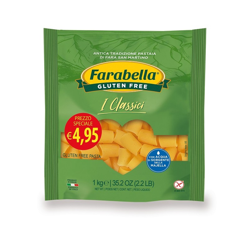 Bioalimenta Farabella Mezzi Rigatoni Promo 1 Kg