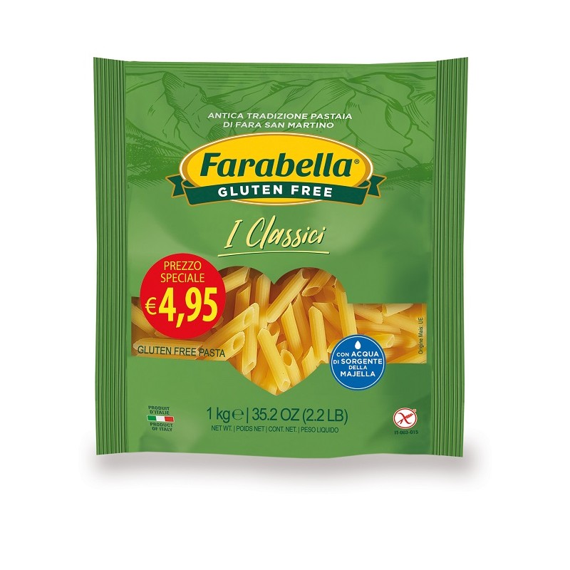 Bioalimenta Farabella Penne Rigate Promo 1 Kg