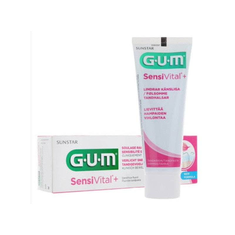 Sunstar Italiana Gum Sensivital + Dentifricio 75 Ml