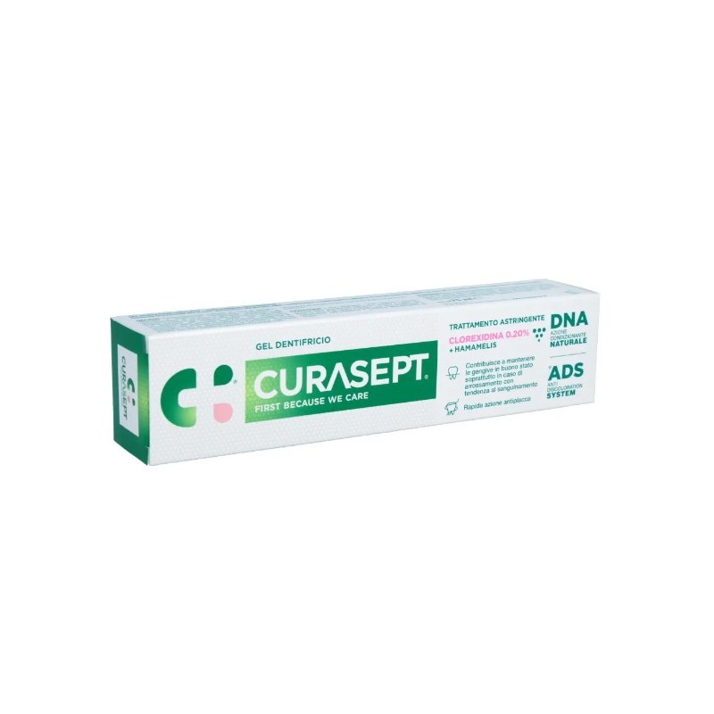 Curasept Gel Dentifricio Ads Dna Trattamento Astringente 75 Ml