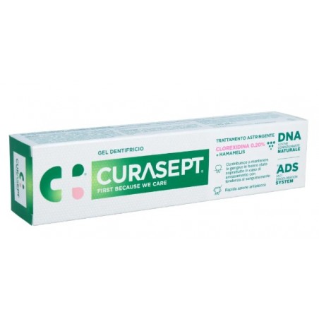 Curasept Gel Dentifricio Ads Dna Trattamento Astringente 75 Ml