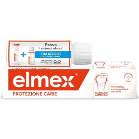 Colgate-palmolive Commerc. Elmex Protezione Carie Dentifricio 75 Ml + Collutorio 100 Ml