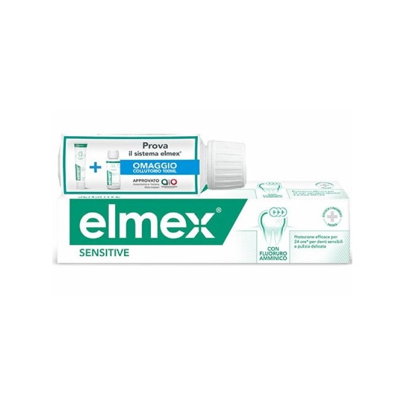 Colgate-palmolive Commerc. Elmex Sensitive Dentifricio 75 Ml + Collutorio 100 Ml