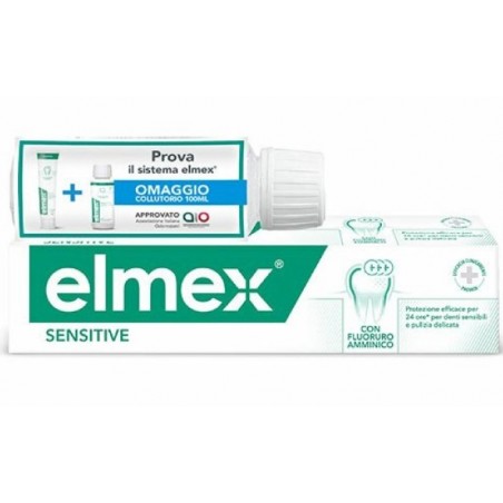 Colgate-palmolive Commerc. Elmex Sensitive Dentifricio 75 Ml + Collutorio 100 Ml