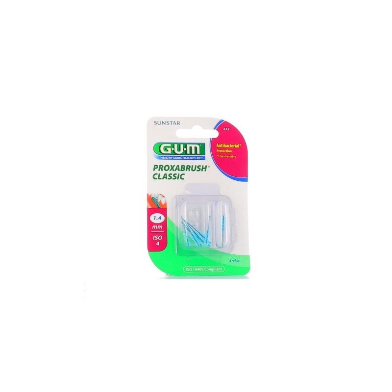 Sunstar Italiana Gum Proxabrush Classic 612 Scovolino Interdentale 8 Pezzi