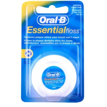 Procter & Gamble Oralb Essentialfloss Filo Interdentale Non Cerato 50 Metri