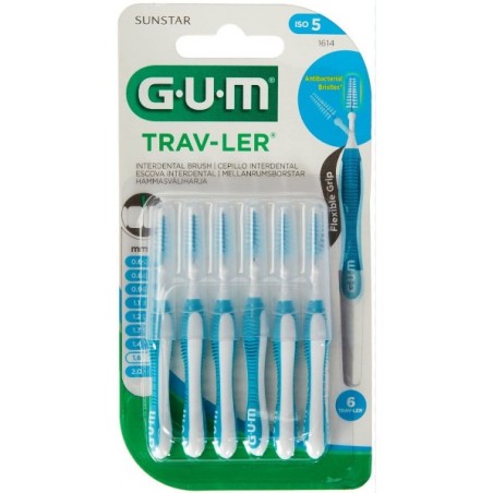 Sunstar Italiana Gum Trav-ler 1,6 Scovolino Promo 4 + 2 Pezzi