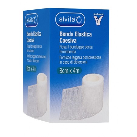 Alliance Healthcare Benda Elastica Coesiva Alvita 8x4