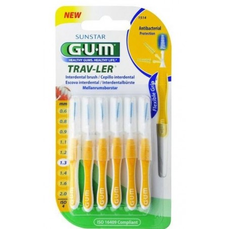 Sunstar Italiana Gum Travler 1514 Scovo 1,3 6 Pezzi