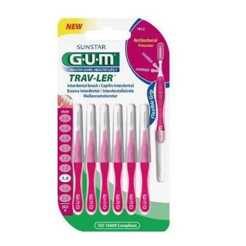 Sunstar Italiana Gum Travler 1612 Scovo 1,4 6 Pezzi