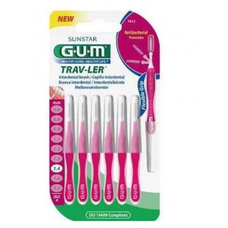 Sunstar Italiana Gum Travler 1612 Scovo 1,4 6 Pezzi