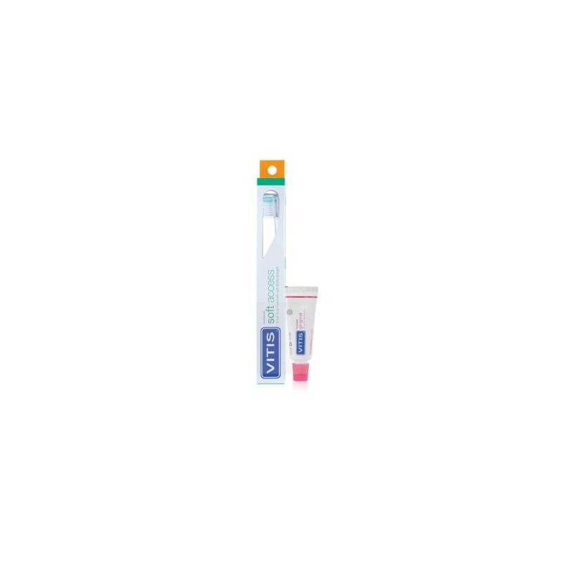 Dentaid Vitis Spazzolino Soft Access + Dentifricio Gingival 15 Ml