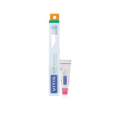 Dentaid Vitis Spazzolino Soft Access + Dentifricio Gingival 15 Ml