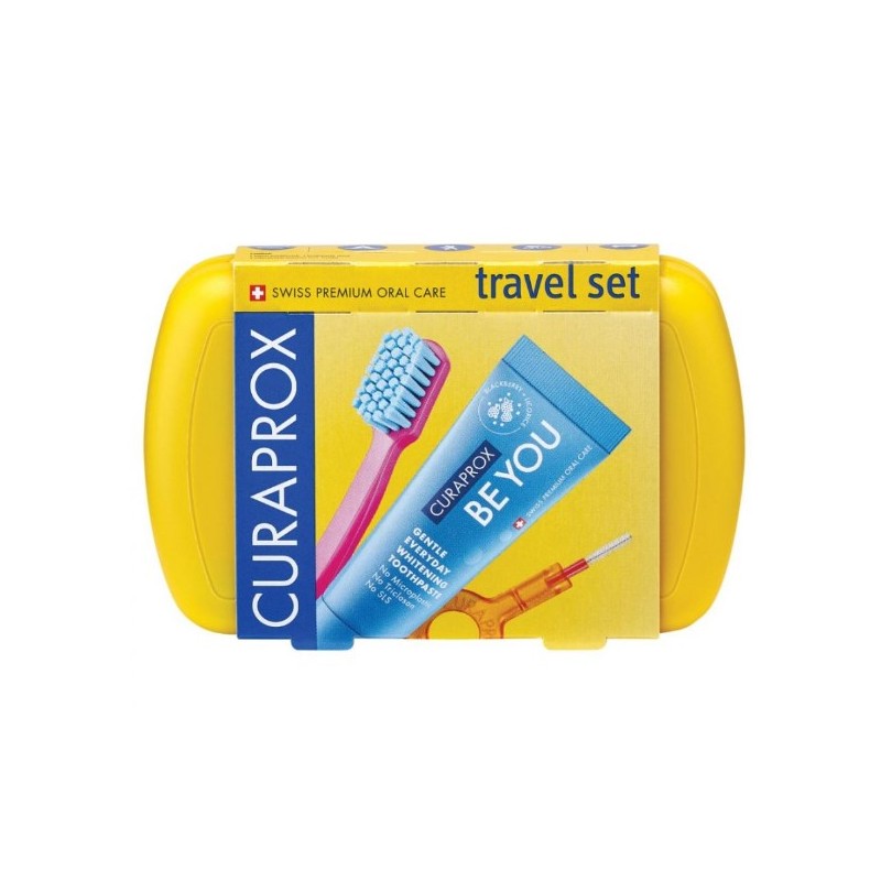 Curaden Ag Curaprox Travel Set Yellow