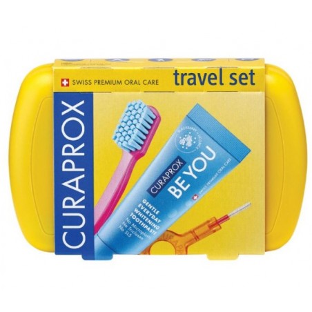 Curaden Ag Curaprox Travel Set Yellow