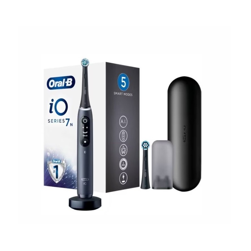 Procter & Gamble Oral-b Io 7 Black Spazzolino Elettrico + 2 Refill