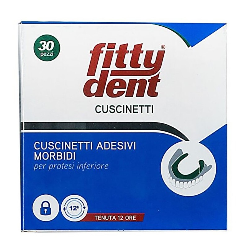 Ideco Fittydent Cuscinetti Adesivi 30 Pezzi Nf