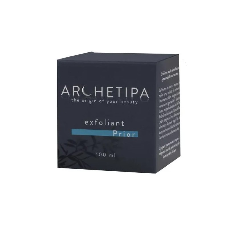 COnfezione da 100 ml di Archetipa exfoliant prior esfoliante viso