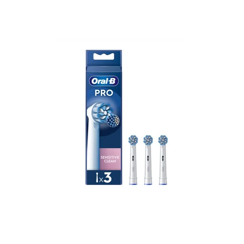 Procter & Gamble Oralb Power Refill Eb60-3 Sensitive Clean 3 Pezzi