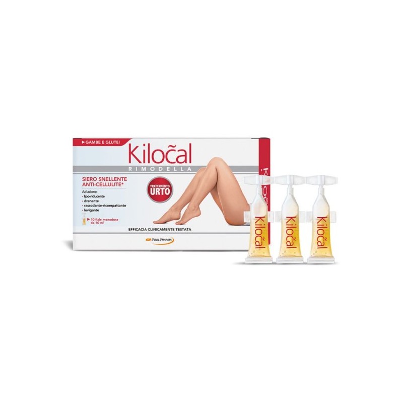 Pool Pharma Kilocal Rimodella Siero Urto Anticellulite 10 Fiale 10 Ml