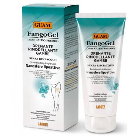 Lacote Guam Fangogel Drenante Rimodellante Gambe 200 Ml