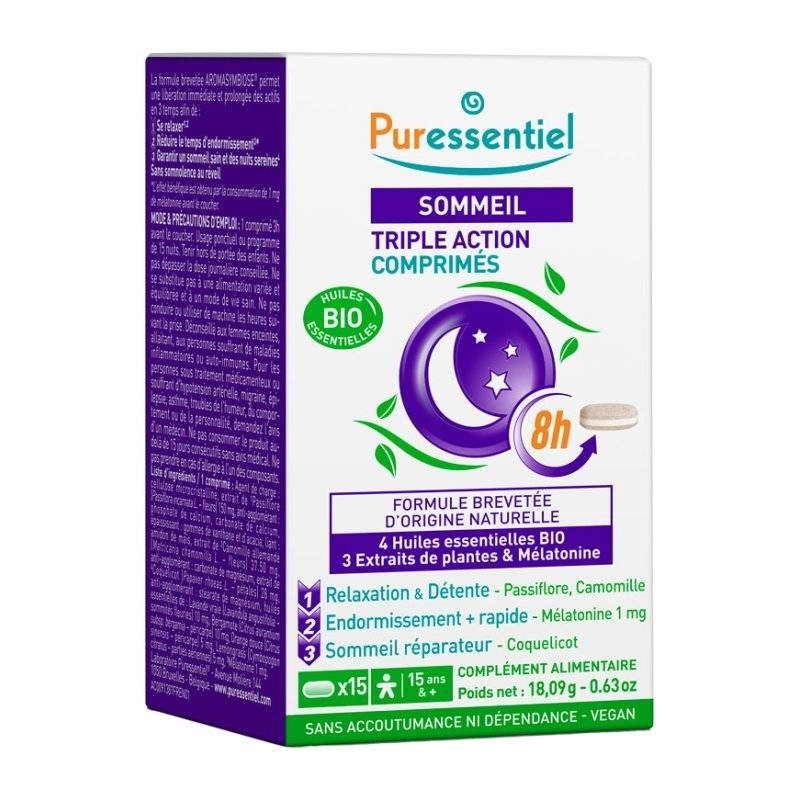 Puressentiel Italia Puressentiel Compresse Tripla Azione Sonno 15 Compresse