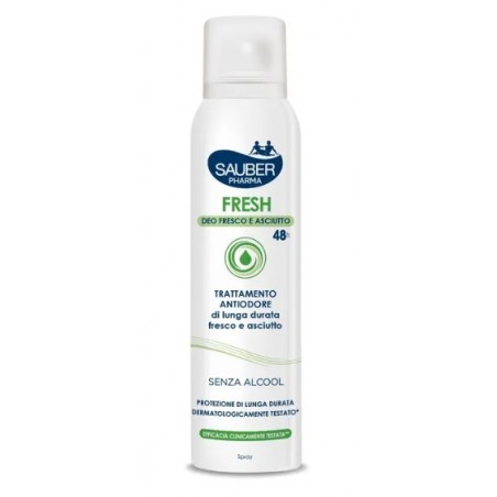 Italsilva Commerciale Sauber Fresh Deodorante Spray 150 Ml