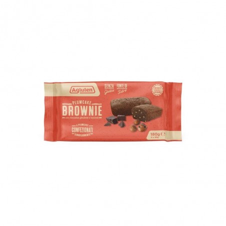 Nove Alpi Agluten Plumcake Brownie 4 Pezzi Da 45 G