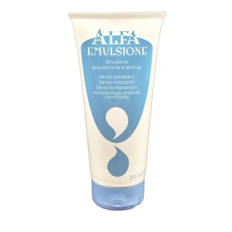 Alfa Emulsione per viso e corpo senza coloranti 200 ml