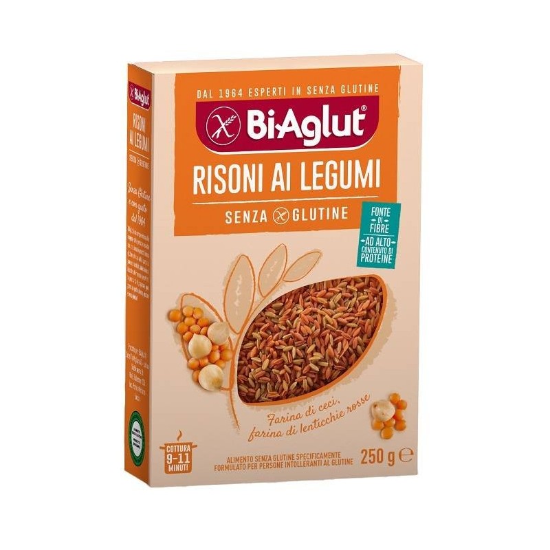 Biaglut Risoni Ai Legumi 250 G