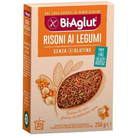 Biaglut Risoni Ai Legumi 250 G