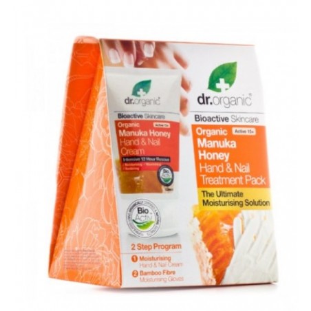 Optima Naturals Dr Organic Manuka Honey Miele Di Manuka Cream Gift Pack Con Guanto Di Bambu'