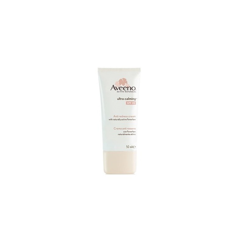 Johnson & Johnson Aveeno Viso Ultra Calming Crema Anti Rossore Spf 20 50 Ml