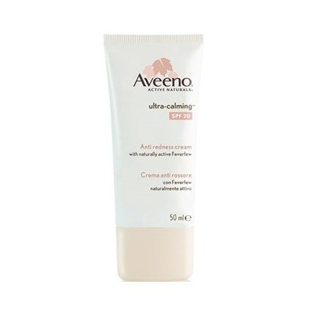 Johnson & Johnson Aveeno Viso Ultra Calming Crema Anti Rossore Spf 20 50 Ml