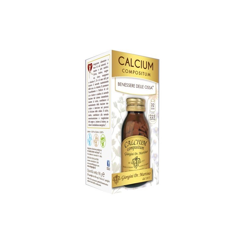 Dr. Giorgini Ser-vis Calcium Compositum 90 G 150 Pastiglie