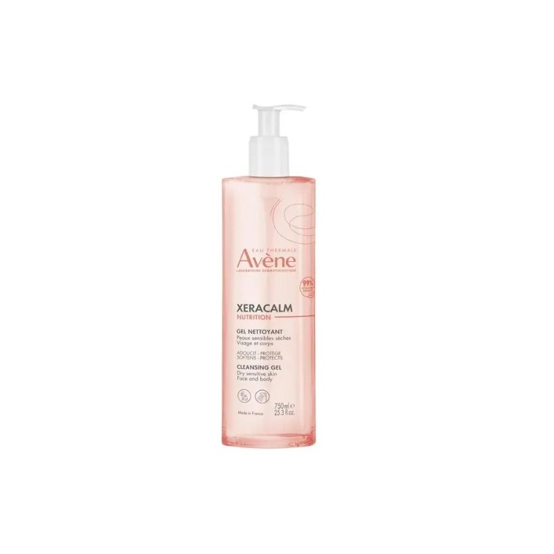 Avene Xeracalm Nutrition Gel Detergente 750 Ml