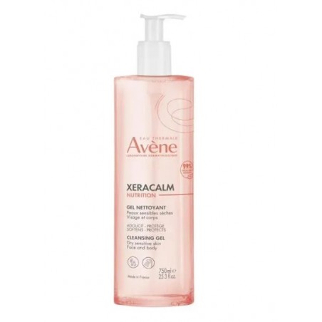 Avene Xeracalm Nutrition Gel Detergente 750 Ml