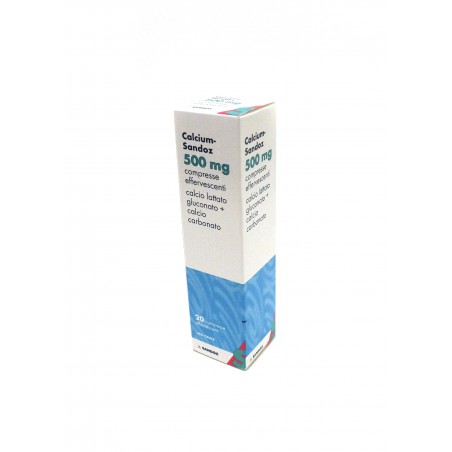 Calcium Sandoz 500 Mg Compresse Effervescenti Calcium Sandoz 1.000 Mg Compresse Effervescenti Calcio