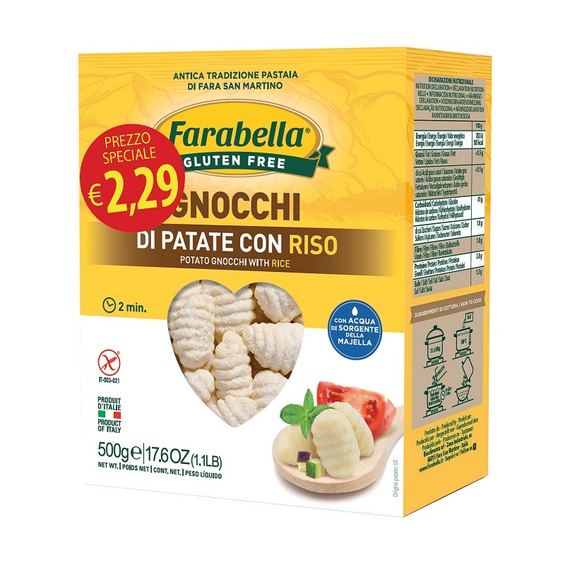 Bioalimenta Farabella Gnocchi Patate 500 G Promo