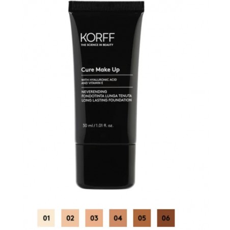 Korff  Make Up Fondotinta Neverend Ultra Matt 02 30 Ml