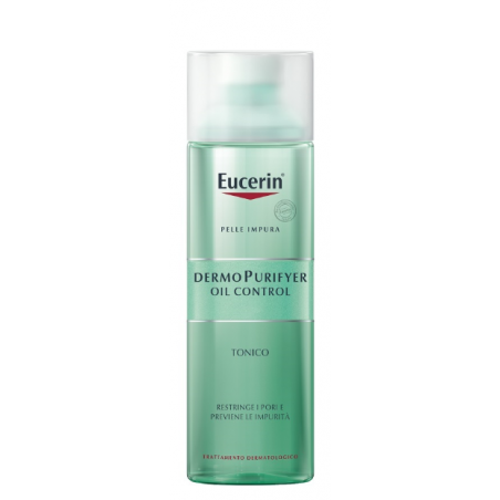 flacone 200 ml dermopurifyer oil control tonico eucerin