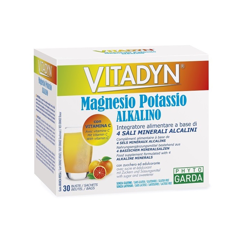 Named Vitadyn Magnesio Potassio Alkalino 30 Bustine