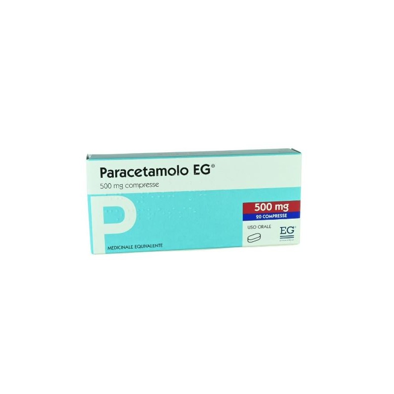 Paracetamolo Eg 500 Mg 20 Compresse Paracetamolo Medicinale Equivalente