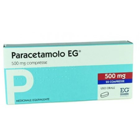 Paracetamolo Eg 500 Mg 20 Compresse Paracetamolo Medicinale Equivalente