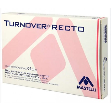 Mastelli Turnover Recto Gel Rettale 6 Tubi Da 5 Ml