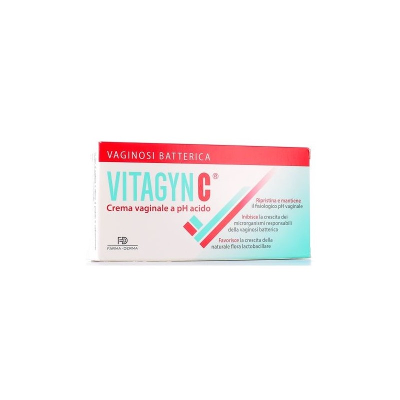 Farma-derma Vitagyn C Crema Vaginale 30 G + 6 Applicatori